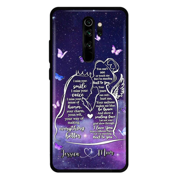 Custom Personalized Memorial Mom Phone Case - Gift Idea For Mom/Daughter - I'm Standing Next To You - Cases For Oppo, Xiaomi & Huawei