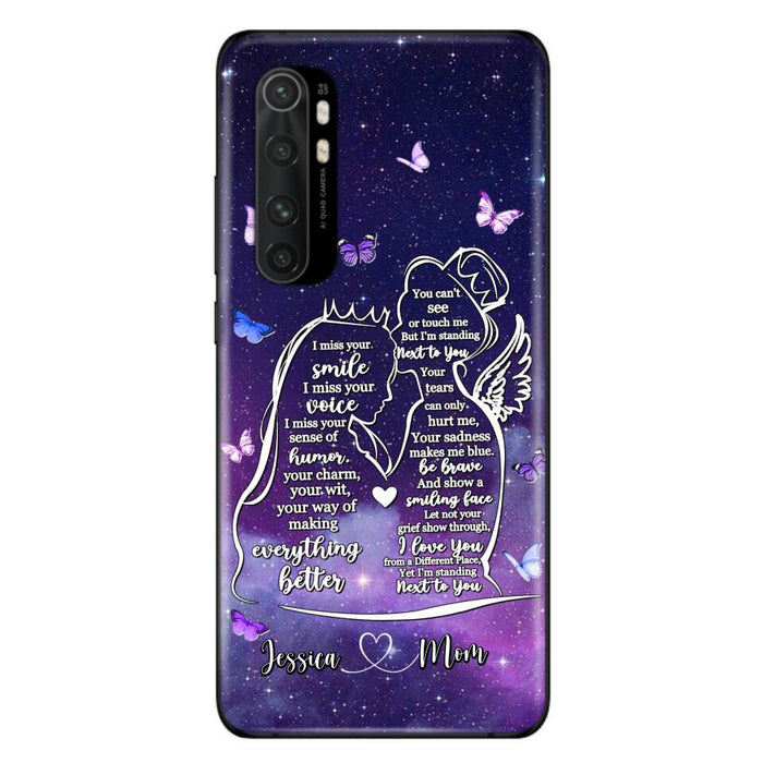 Custom Personalized Memorial Mom Phone Case - Gift Idea For Mom/Daughter - I'm Standing Next To You - Cases For Oppo, Xiaomi & Huawei