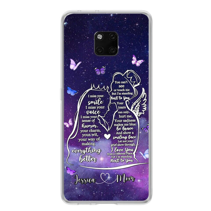 Custom Personalized Memorial Mom Phone Case - Gift Idea For Mom/Daughter - I'm Standing Next To You - Cases For Oppo, Xiaomi & Huawei