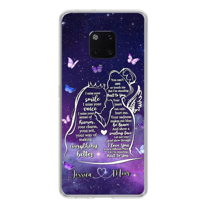 Custom Personalized Memorial Mom Phone Case - Gift Idea For Mom/Daughter - I'm Standing Next To You - Cases For Oppo, Xiaomi & Huawei