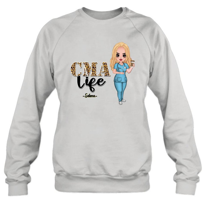 Personalized Nurse Life Shirt - Gift Idea For Nurse Life Lovers - CMA Life