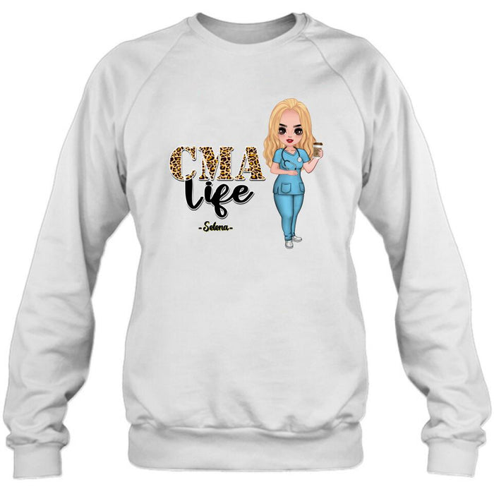 Personalized Nurse Life Shirt - Gift Idea For Nurse Life Lovers - CMA Life