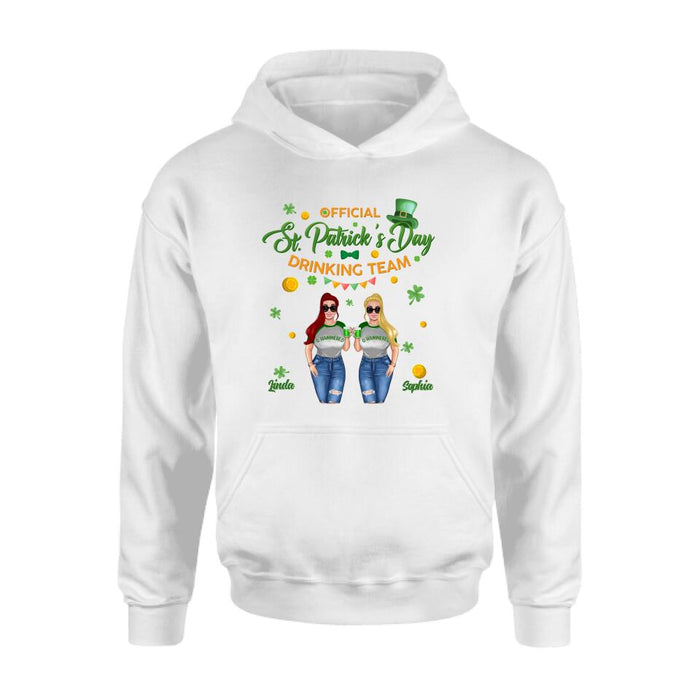 Custom Personalized Drunker Half Shirt - Gift Idea For St. Patrick's Day - She Is My Drunker Half