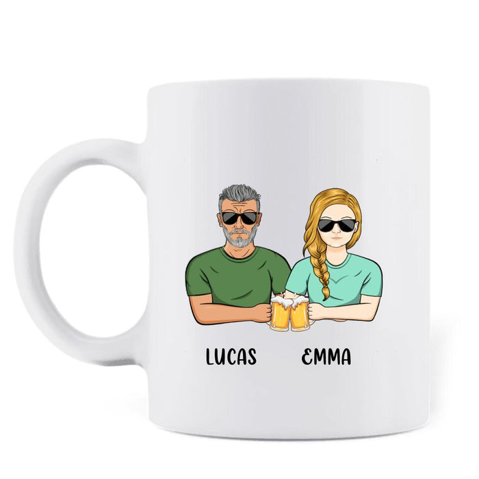 Custom Personalized Coffee Mug - Gift Idea From Dad to Daughter/Gift Idea For Father's Day - My Daughter Is A Huge Pain In The Ass