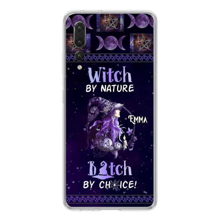 Custom Personalized Witch Phone Case - Halloween Gift Idea For Friends - Case for Xiaomi, Huawei & Oppo