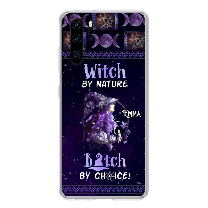 Custom Personalized Witch Phone Case - Halloween Gift Idea For Friends - Case for Xiaomi, Huawei & Oppo