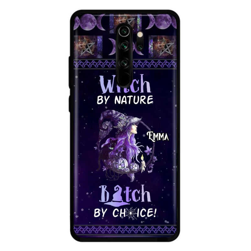 Custom Personalized Witch Phone Case - Halloween Gift Idea For Friends - Case for Xiaomi, Huawei & Oppo