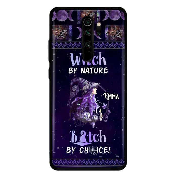 Custom Personalized Witch Phone Case - Halloween Gift Idea For Friends - Case for Xiaomi, Huawei & Oppo