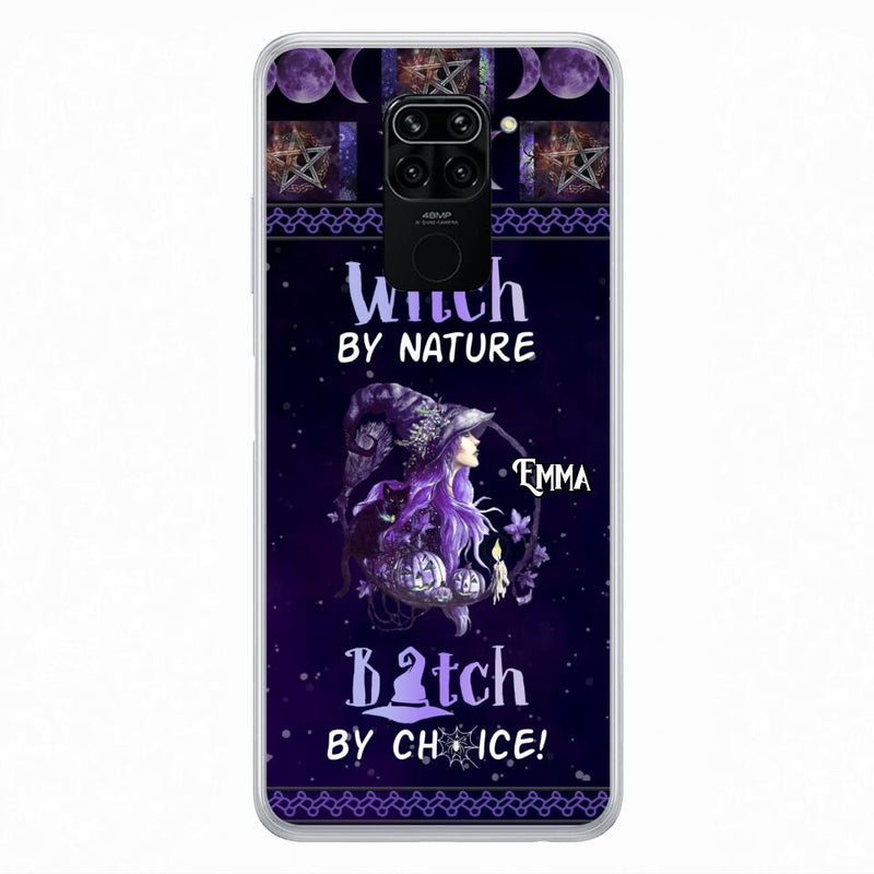 Custom Personalized Witch Phone Case - Halloween Gift Idea For Friends - Case for Xiaomi, Huawei & Oppo