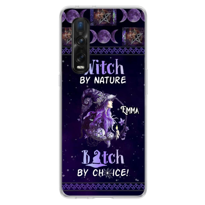 Custom Personalized Witch Phone Case - Halloween Gift Idea For Friends - Case for Xiaomi, Huawei & Oppo