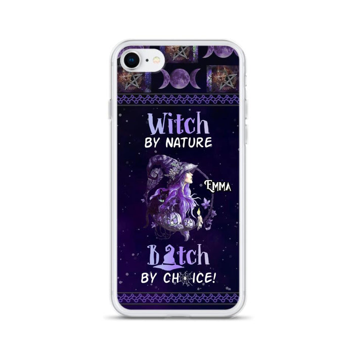 Custom Personalized Witch Phone Case - Halloween Gift Idea For Friends - Case for iPhone & Samsung