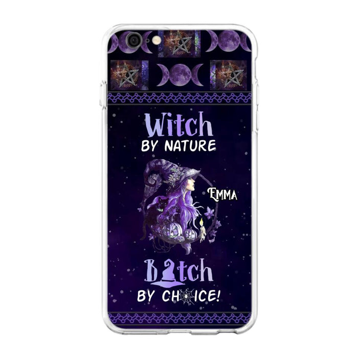 Custom Personalized Witch Phone Case - Halloween Gift Idea For Friends - Case for iPhone & Samsung