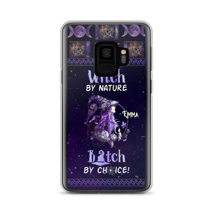 Custom Personalized Witch Phone Case - Halloween Gift Idea For Friends - Case for iPhone & Samsung