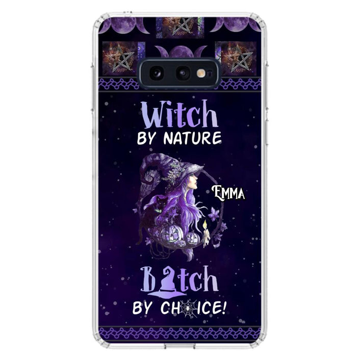 Custom Personalized Witch Phone Case - Halloween Gift Idea For Friends - Case for iPhone & Samsung