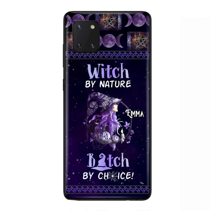 Custom Personalized Witch Phone Case - Halloween Gift Idea For Friends - Case for iPhone & Samsung