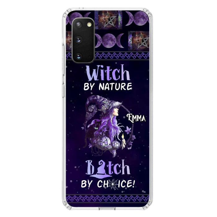 Custom Personalized Witch Phone Case - Halloween Gift Idea For Friends - Case for iPhone & Samsung