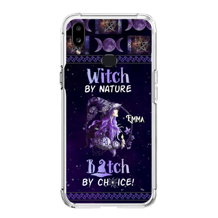 Custom Personalized Witch Phone Case - Halloween Gift Idea For Friends - Case for iPhone & Samsung