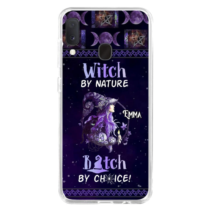 Custom Personalized Witch Phone Case - Halloween Gift Idea For Friends - Case for iPhone & Samsung