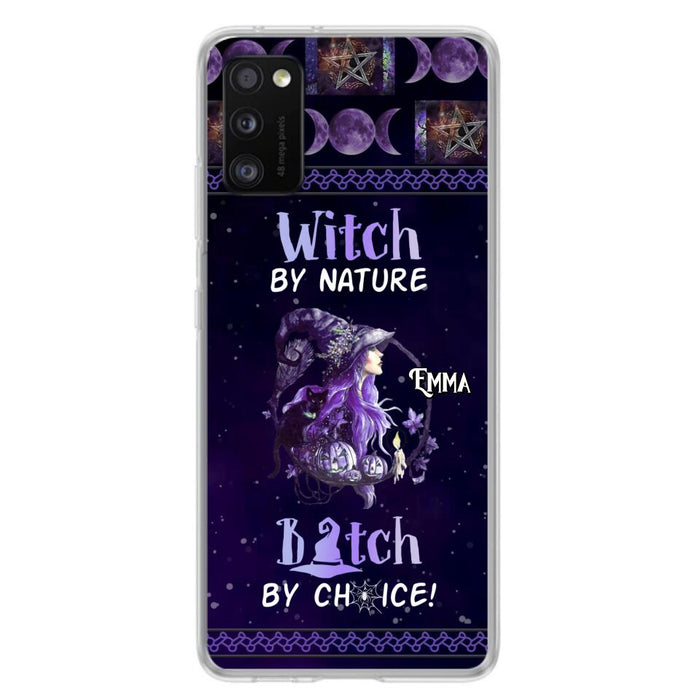 Custom Personalized Witch Phone Case - Halloween Gift Idea For Friends - Case for iPhone & Samsung