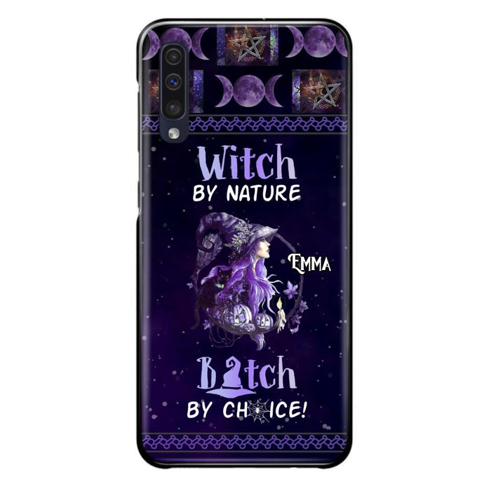 Custom Personalized Witch Phone Case - Halloween Gift Idea For Friends - Case for iPhone & Samsung