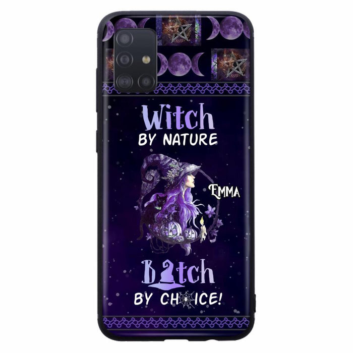 Custom Personalized Witch Phone Case - Halloween Gift Idea For Friends - Case for iPhone & Samsung