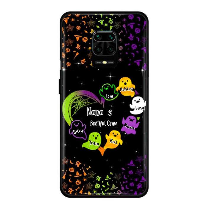 Custom Personalized Nana's Bootiful Crew Xiaomi/Oppo/Huawei Case - Halloween gift for Grandma - Up to 7 Grandkids