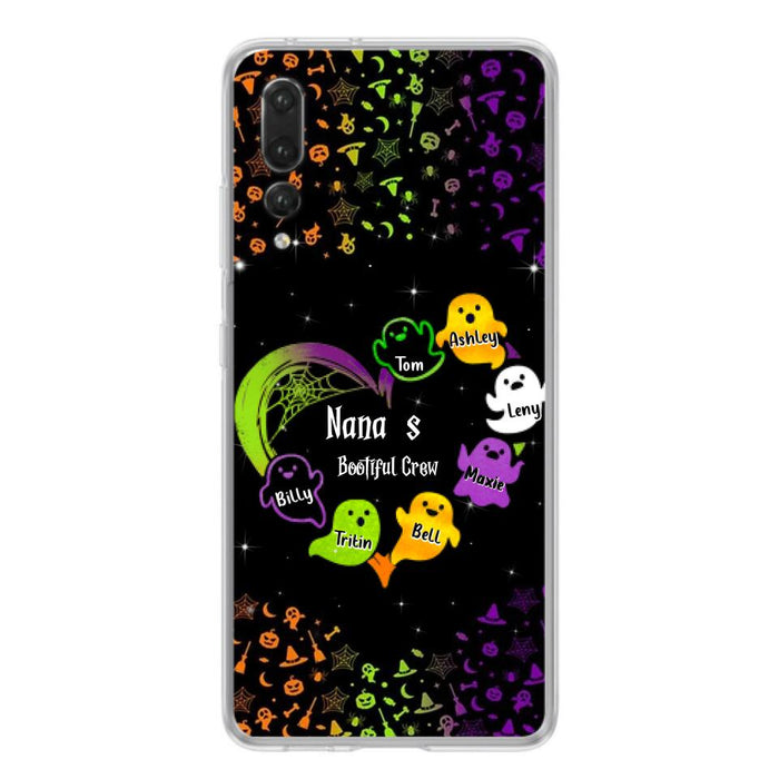 Custom Personalized Nana's Bootiful Crew Xiaomi/Oppo/Huawei Case - Halloween gift for Grandma - Up to 7 Grandkids