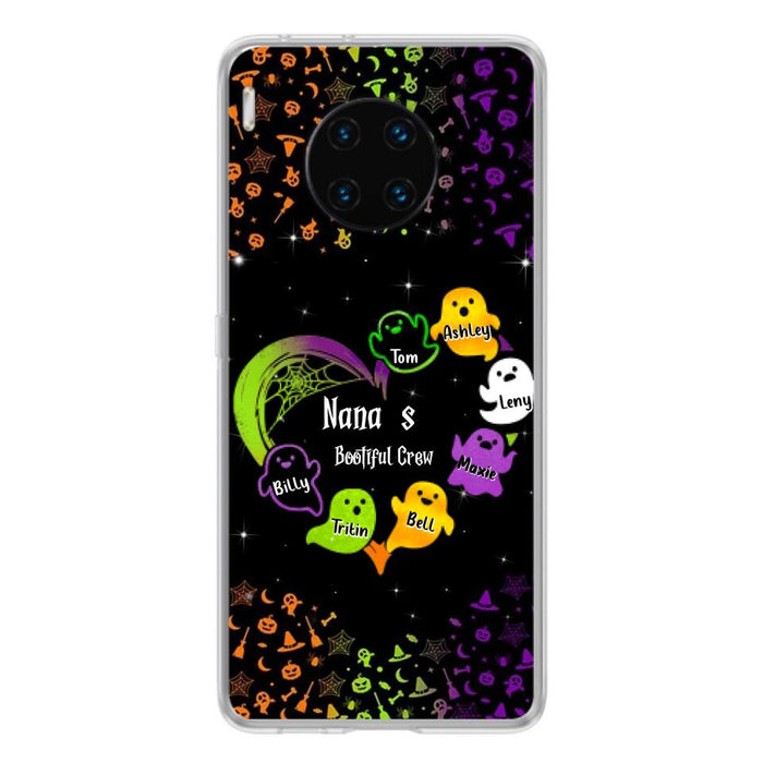 Custom Personalized Nana's Bootiful Crew Xiaomi/Oppo/Huawei Case - Halloween gift for Grandma - Up to 7 Grandkids