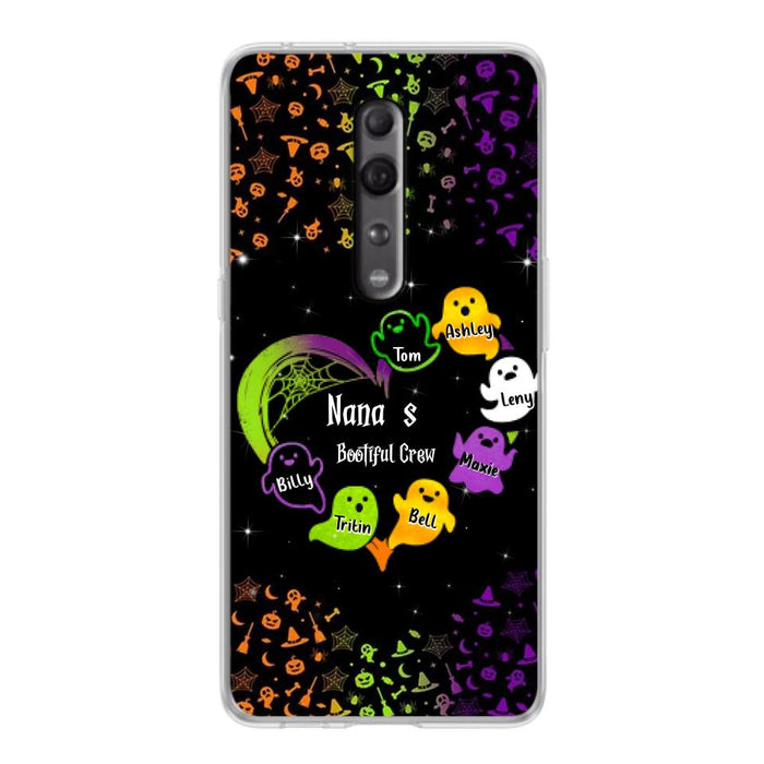 Custom Personalized Nana's Bootiful Crew Xiaomi/Oppo/Huawei Case - Halloween gift for Grandma - Up to 7 Grandkids