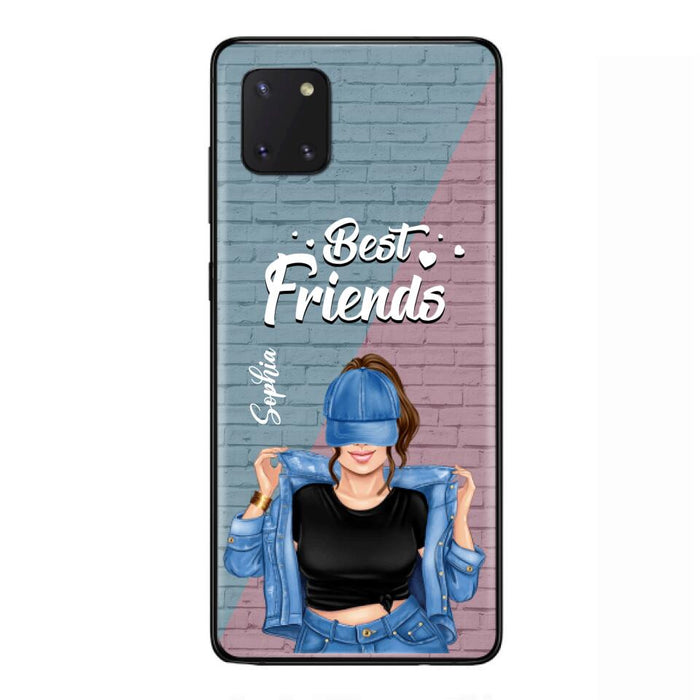 Custom Personalized Besties Phone Case - Gift For Friends/ Besties - Best Friends Forever And Ever - Case For iPhone And Samsung