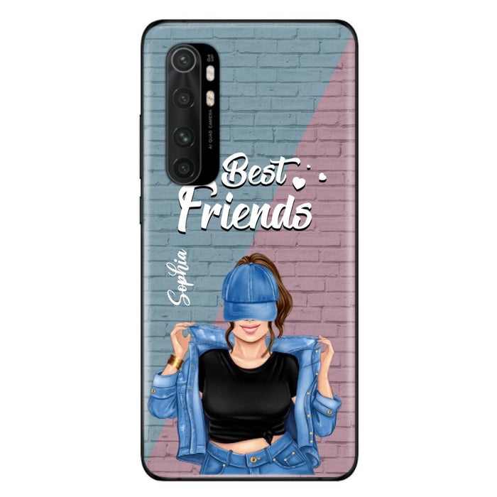 Custom Personalized Besties Phone Case - Gift For Friends/ Besties - Best Friends Forever And Ever - Case For Xiaomi, Oppo And Huawei