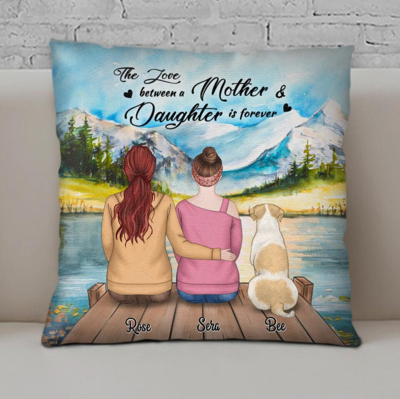 Personalized Mother And Daughter Pillow - Best Gift For Mother's Day - Like Mother Like Daughter -  RDBLQY