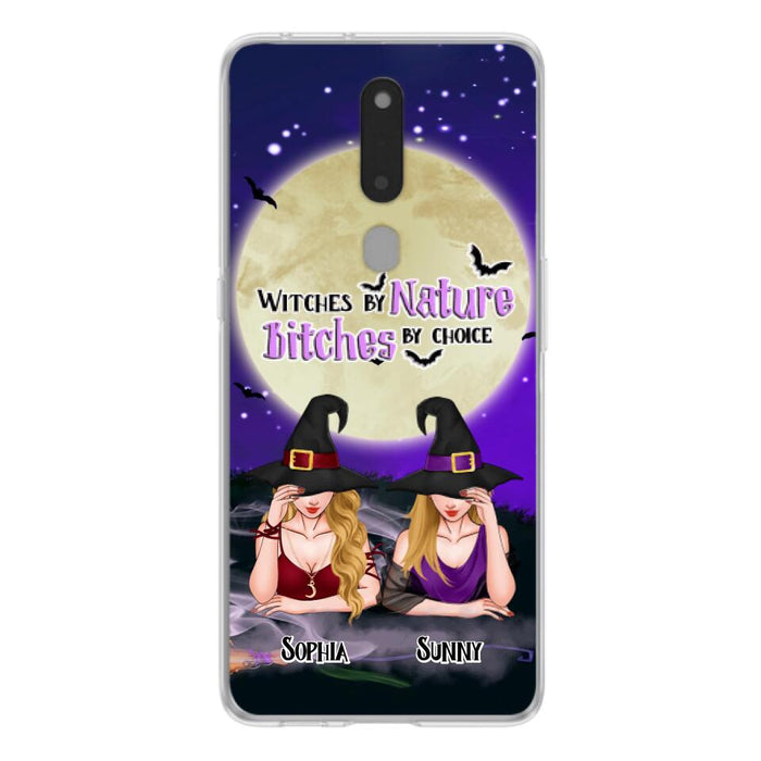 Custom Personalized Witches Phone Case for Xiaomi/Huawei/ Oppo - Gift Idea For Halloween/ Bestie - Witches By Nature Bitches By Choice