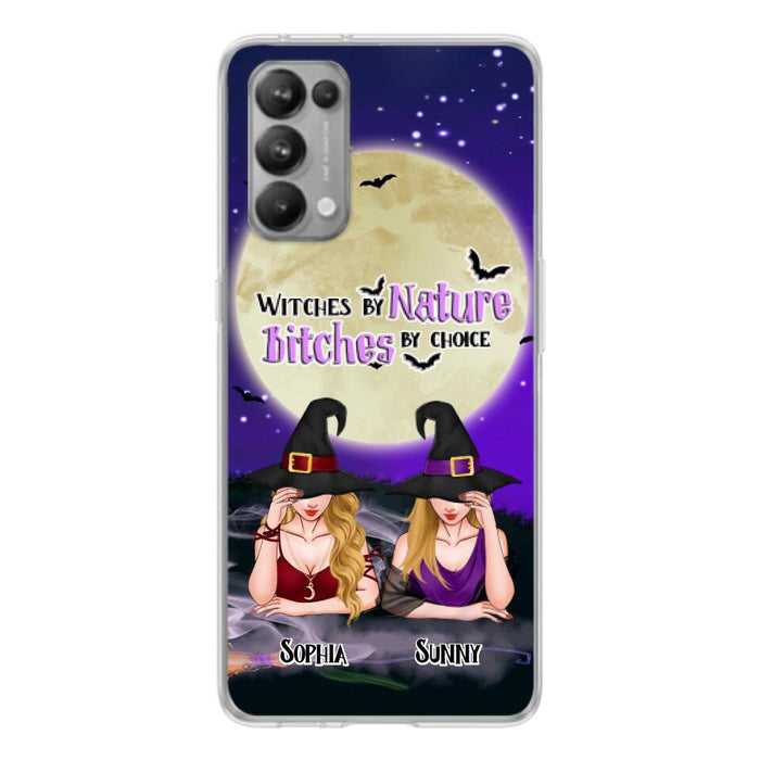 Custom Personalized Witches Phone Case for Xiaomi/Huawei/ Oppo - Gift Idea For Halloween/ Bestie - Witches By Nature Bitches By Choice