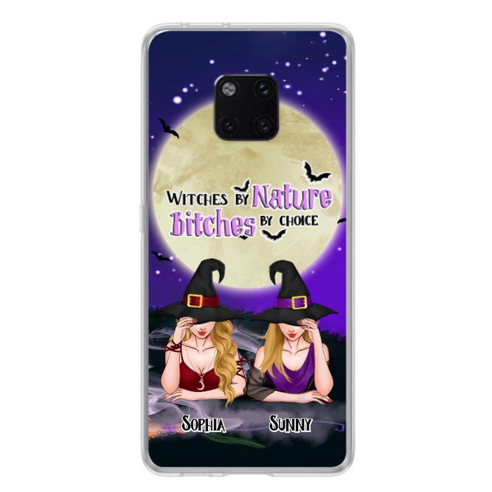 Custom Personalized Witches Phone Case for Xiaomi/Huawei/ Oppo - Gift Idea For Halloween/ Bestie - Witches By Nature Bitches By Choice