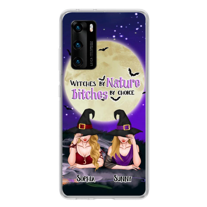 Custom Personalized Witches Phone Case for Xiaomi/Huawei/ Oppo - Gift Idea For Halloween/ Bestie - Witches By Nature Bitches By Choice