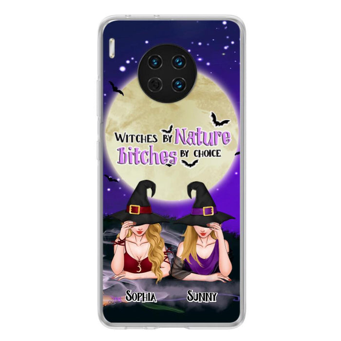 Custom Personalized Witches Phone Case for Xiaomi/Huawei/ Oppo - Gift Idea For Halloween/ Bestie - Witches By Nature Bitches By Choice