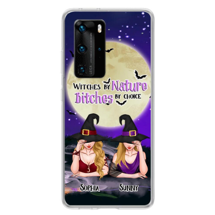 Custom Personalized Witches Phone Case for Xiaomi/Huawei/ Oppo - Gift Idea For Halloween/ Bestie - Witches By Nature Bitches By Choice