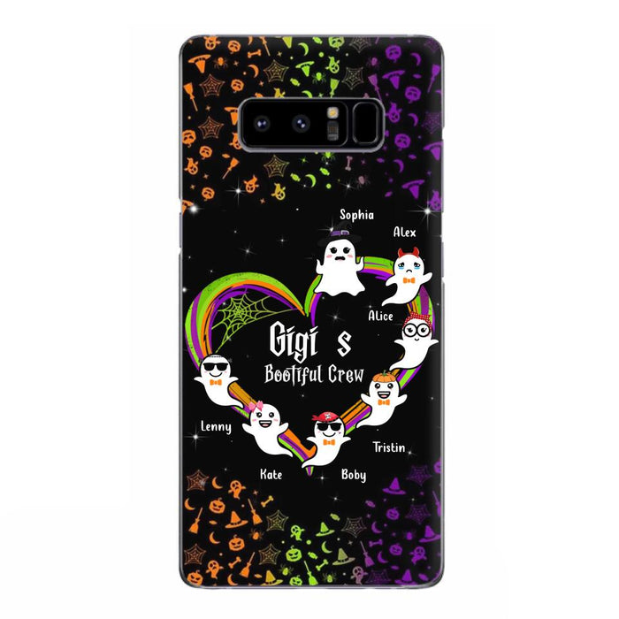 Custom Personalized Gigi's Bootiful Crew Phone Case - Halloween Gift for Grandma - Up to 7 Grandkids - Case For iPhone And Samsung