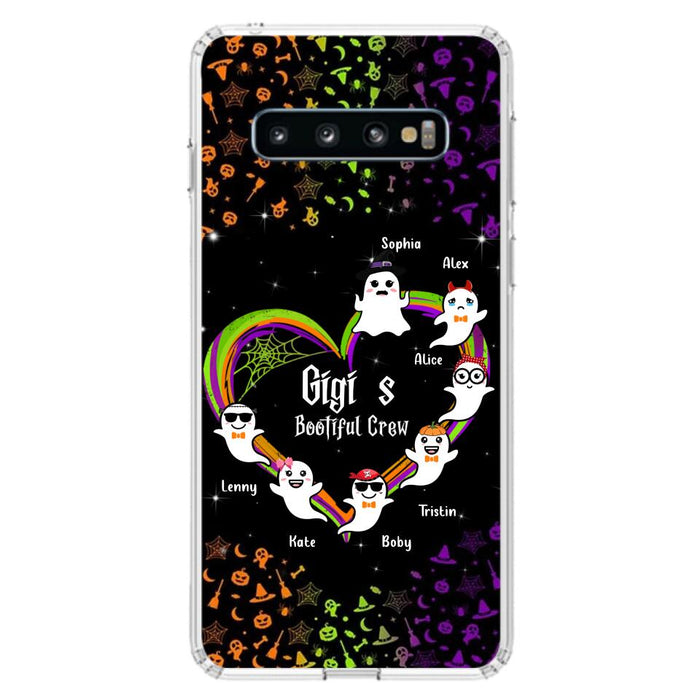 Custom Personalized Gigi's Bootiful Crew Phone Case - Halloween Gift for Grandma - Up to 7 Grandkids - Case For iPhone And Samsung