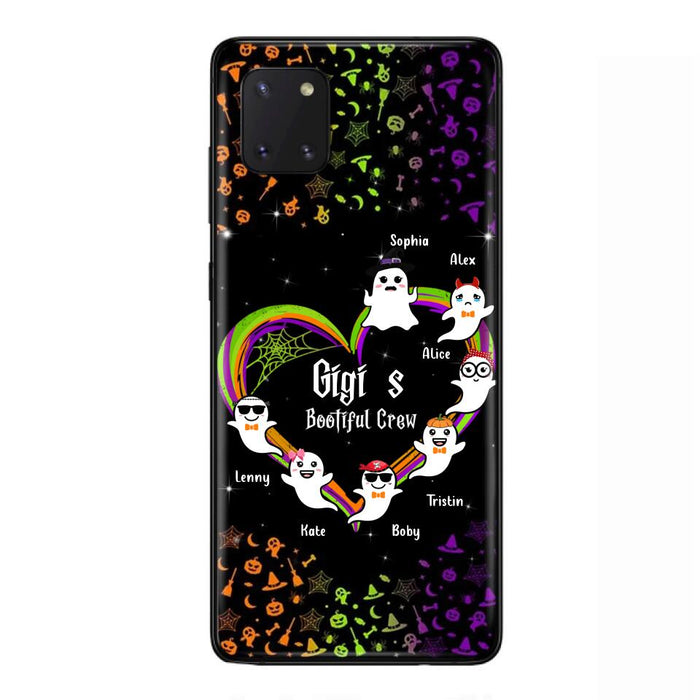 Custom Personalized Gigi's Bootiful Crew Phone Case - Halloween Gift for Grandma - Up to 7 Grandkids - Case For iPhone And Samsung