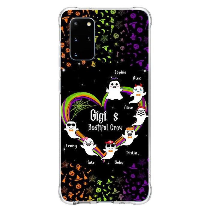 Custom Personalized Gigi's Bootiful Crew Phone Case - Halloween Gift for Grandma - Up to 7 Grandkids - Case For iPhone And Samsung