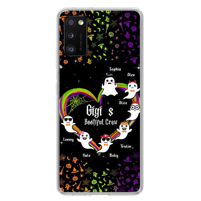 Custom Personalized Gigi's Bootiful Crew Phone Case - Halloween Gift for Grandma - Up to 7 Grandkids - Case For iPhone And Samsung