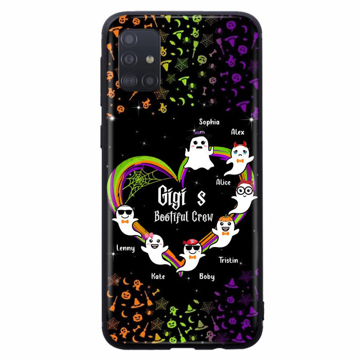 Custom Personalized Gigi's Bootiful Crew Phone Case - Halloween Gift for Grandma - Up to 7 Grandkids - Case For iPhone And Samsung