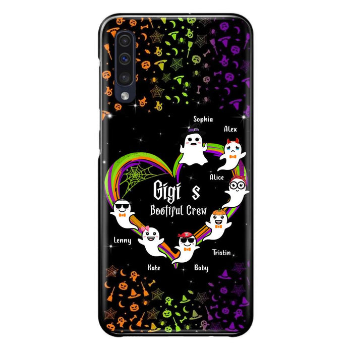 Custom Personalized Gigi's Bootiful Crew Phone Case - Halloween Gift for Grandma - Up to 7 Grandkids - Case For iPhone And Samsung