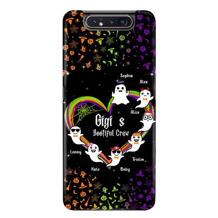 Custom Personalized Gigi's Bootiful Crew Phone Case - Halloween Gift for Grandma - Up to 7 Grandkids - Case For iPhone And Samsung