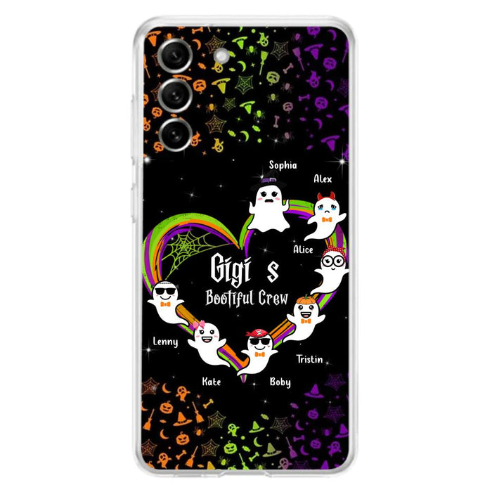 Custom Personalized Gigi's Bootiful Crew Phone Case - Halloween Gift for Grandma - Up to 7 Grandkids - Case For iPhone And Samsung