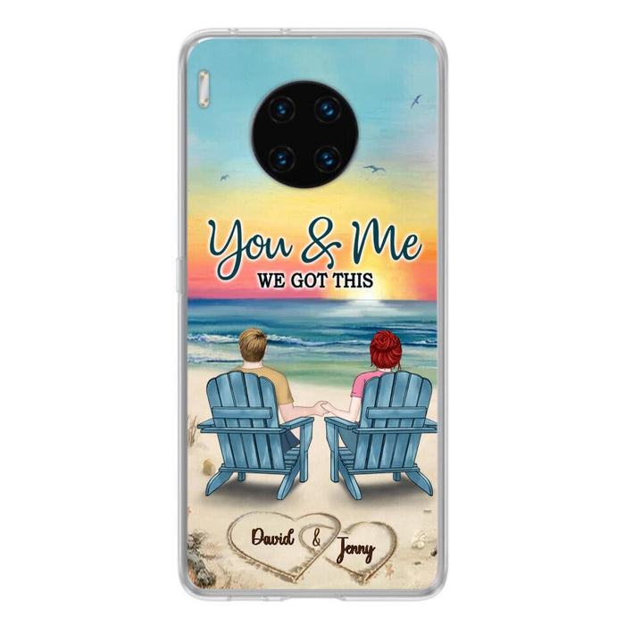 Custom Personalized Couple Phone Case - Gift Idea For Couple - You & Me We Got This - Case for Xiaomi, Huawei & Oppo