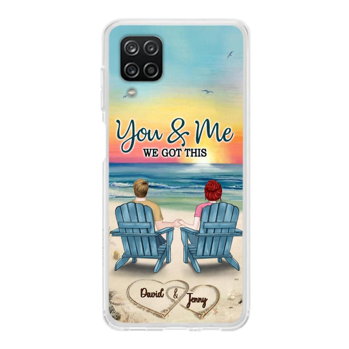 Custom Personalized Couple Phone Case - Gift Idea For Couple - You & Me We Got This - Case for iPhone/Samsung