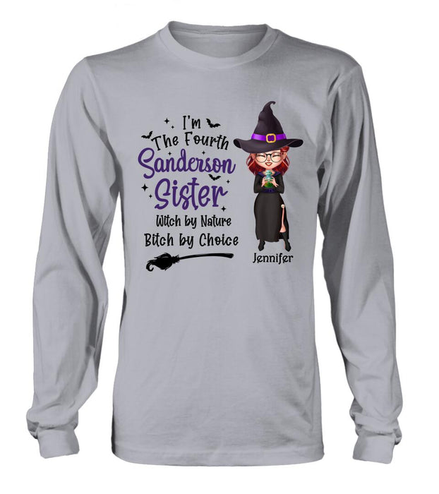 Custom Personalized Witch Shirt/ Hoodie - Gift Idea For Halloween - I'm The Fourth Sanderson Sister